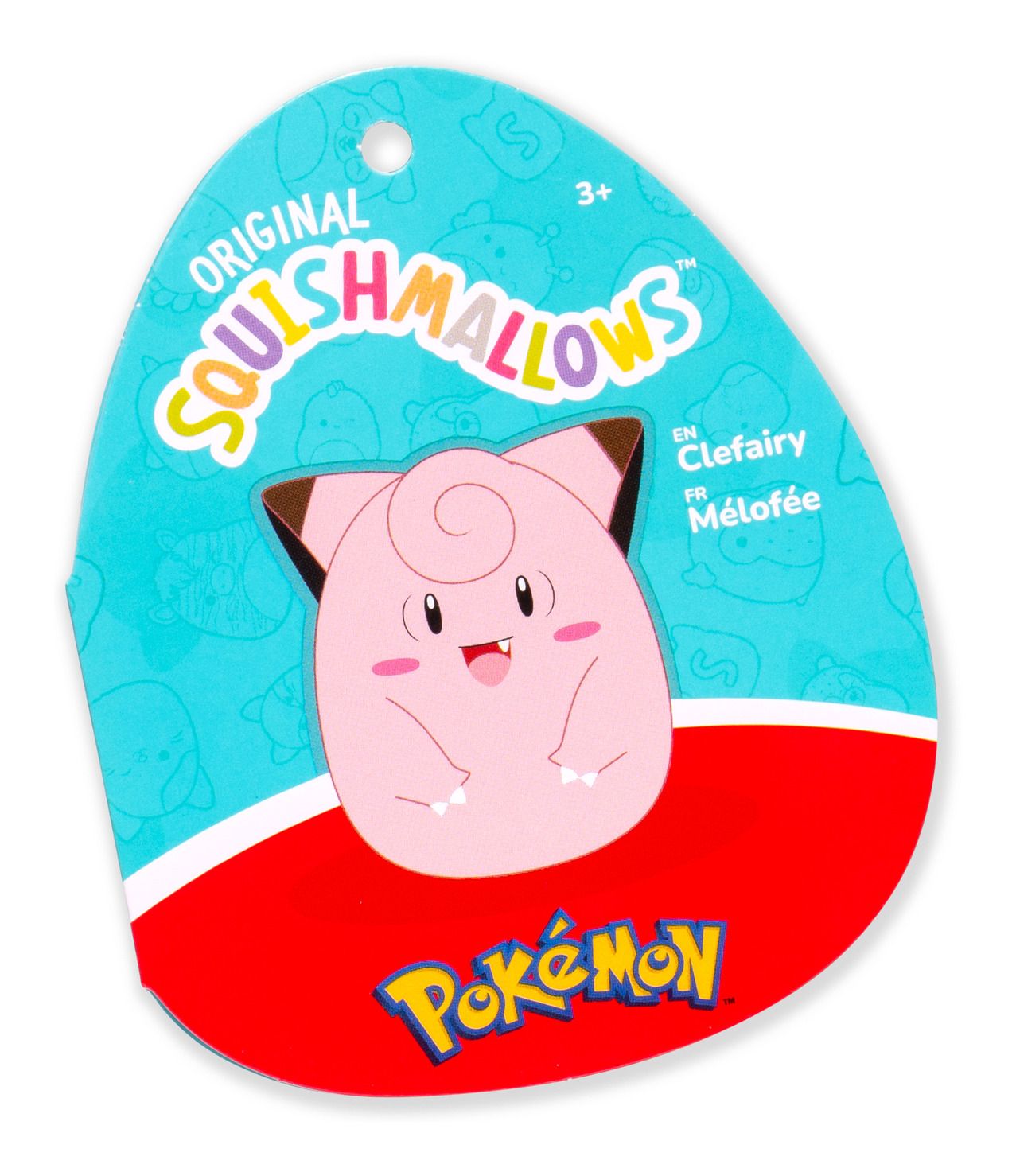 Squishmallows Pokemon 14in - Clefairy