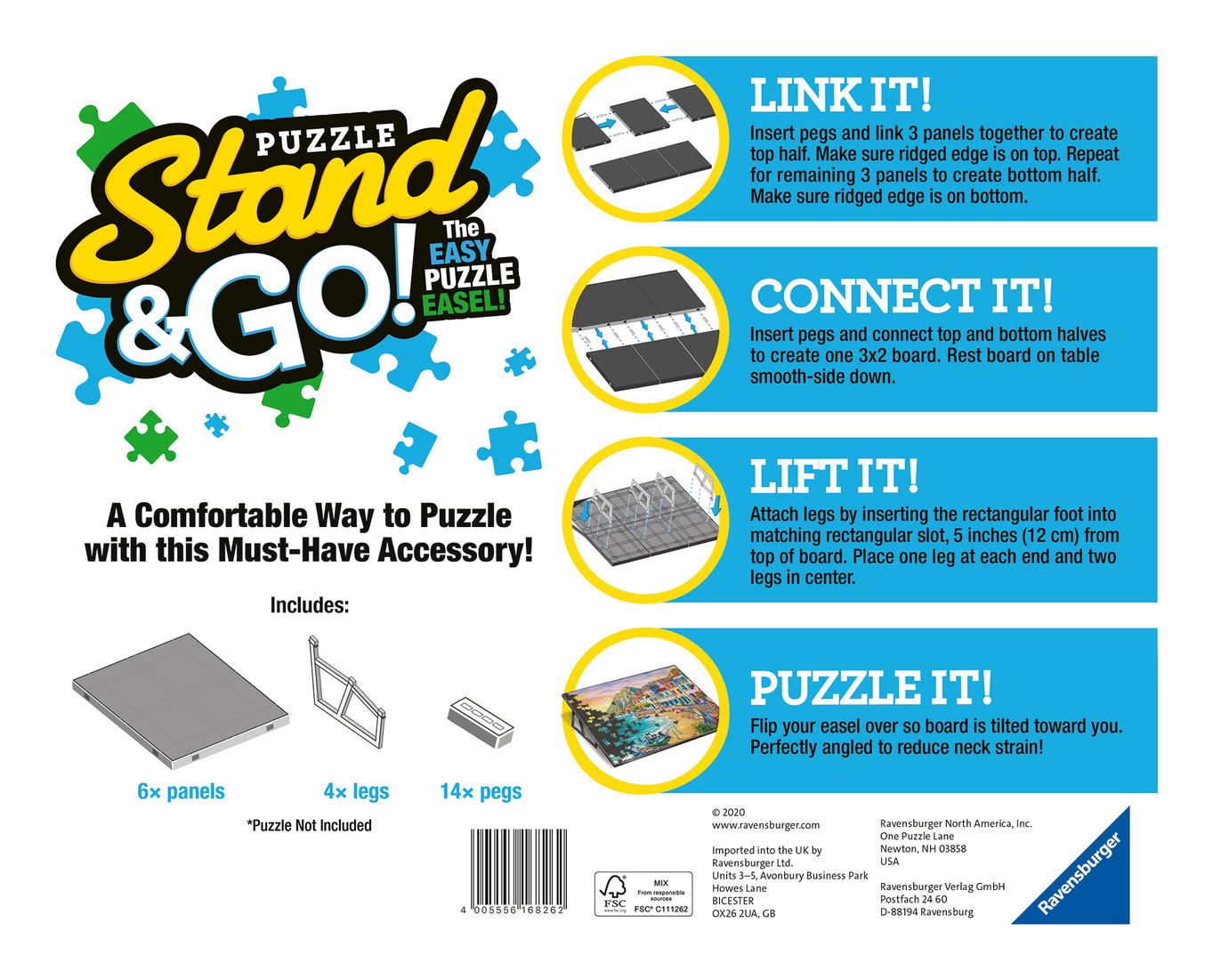 Stand & Go Puzzle Board Easel