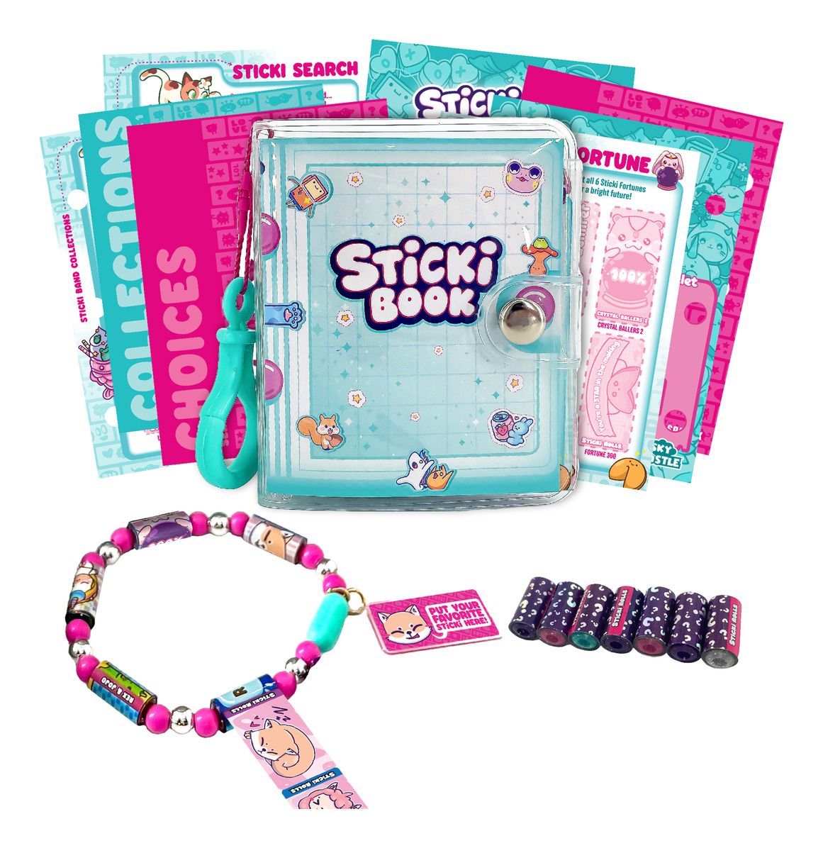 Sticki Rolls Sticki Book Pack