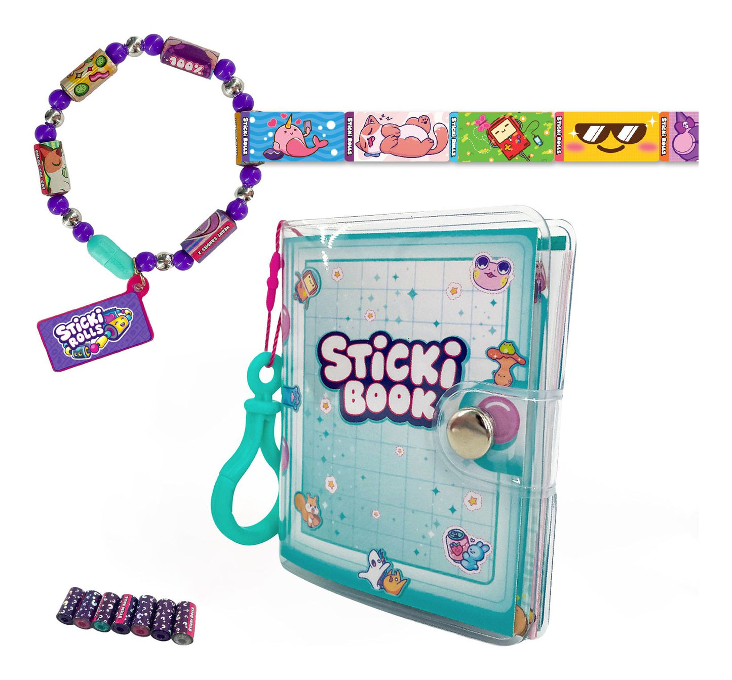 Sticki Rolls Sticki Book Pack