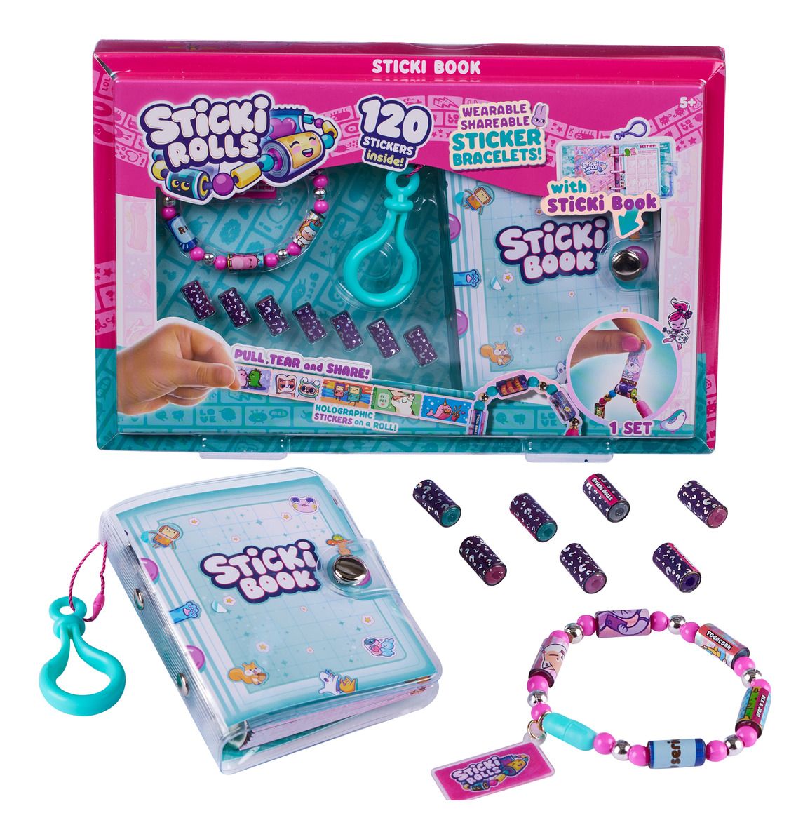 Sticki Rolls Sticki Book Pack