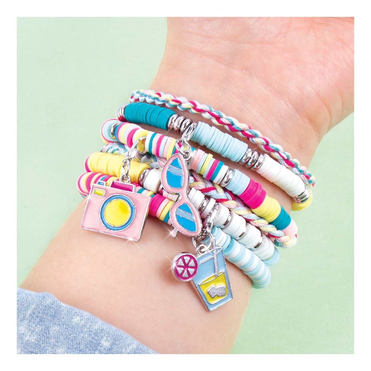 Summer Vibes Heishi Bead Bracelets