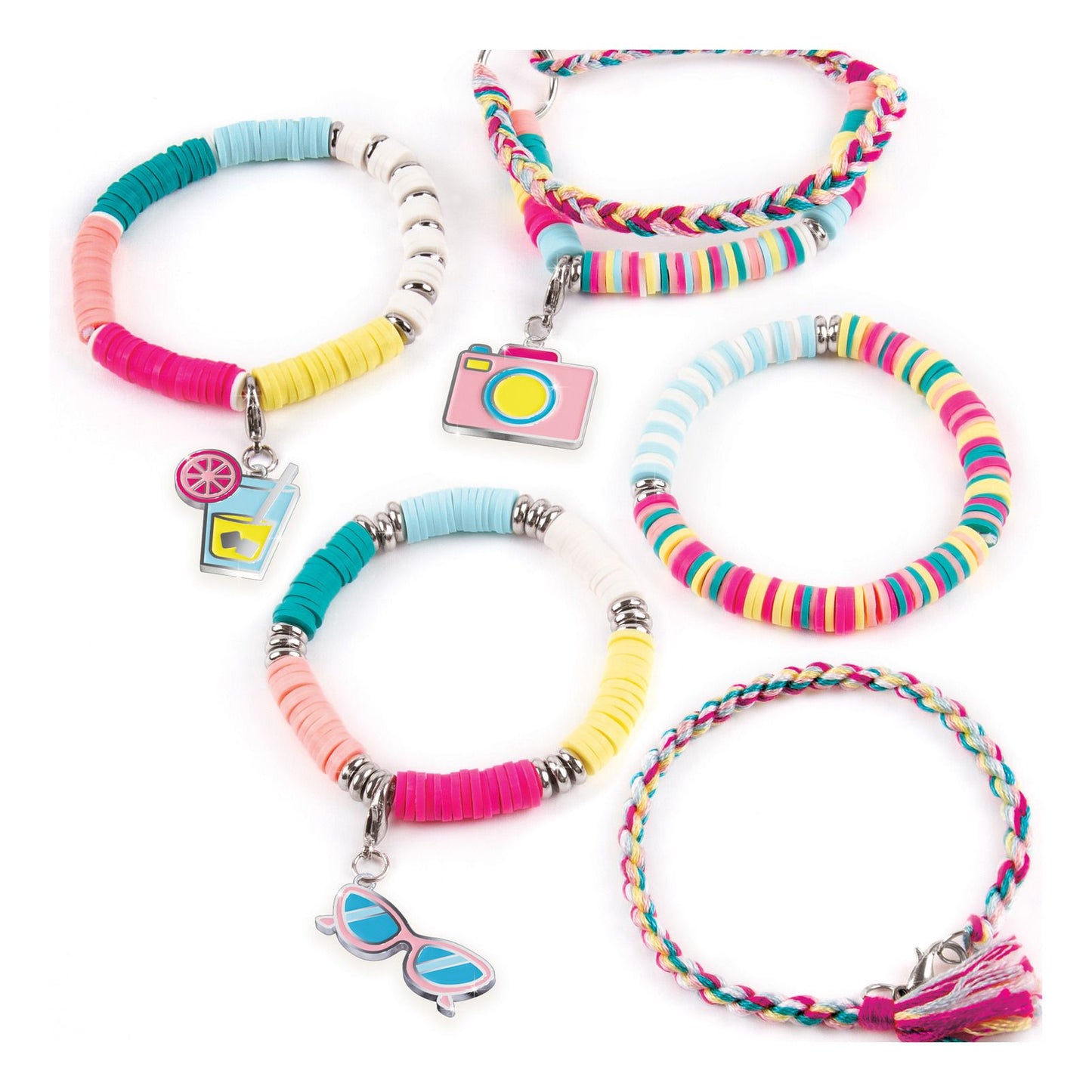 Summer Vibes Heishi Bead Bracelets