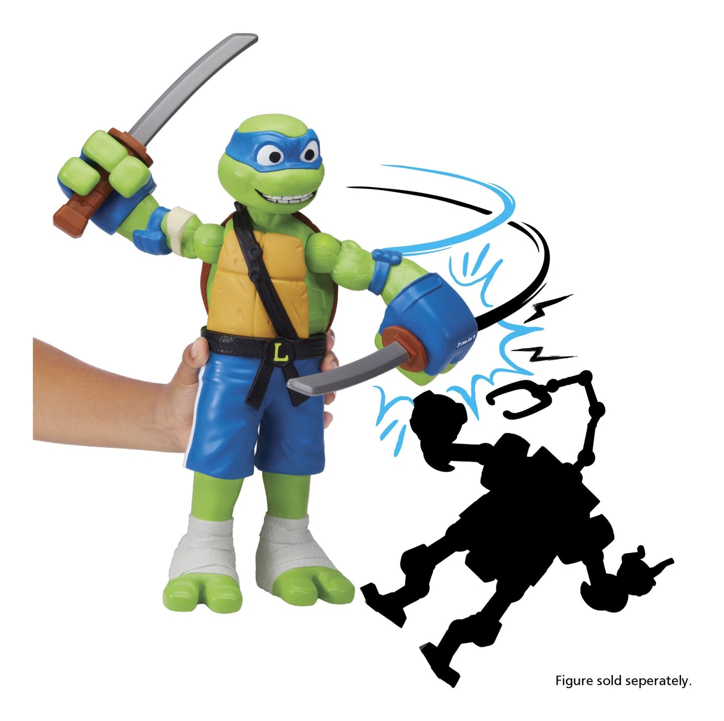 Tales of TMNT Giant Roll n Punch - Leonardo