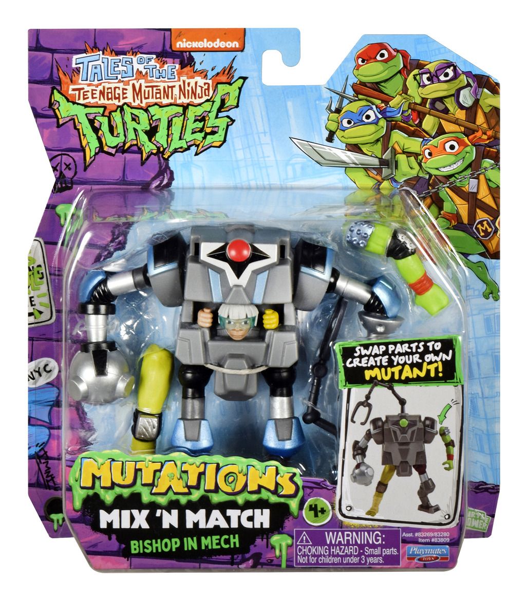 Tales of TMNT Mix n Match Mutant Basic Fig