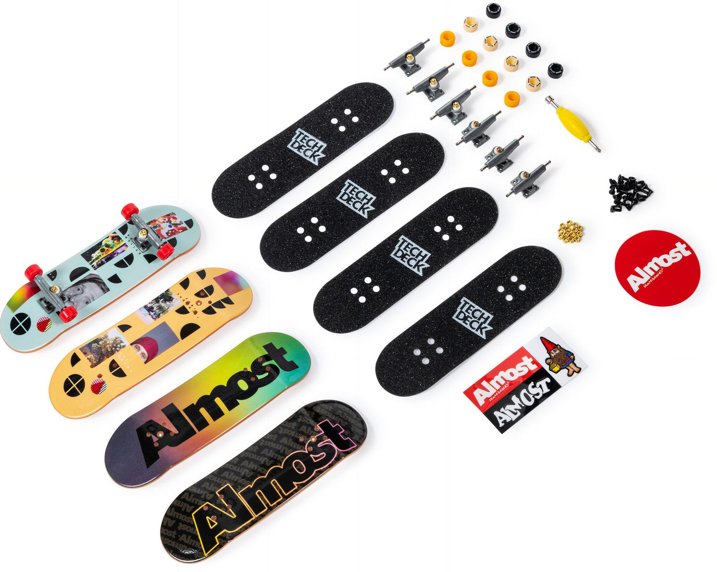 Tech Deck 96mm Fingerboard 4 Pack Assorted