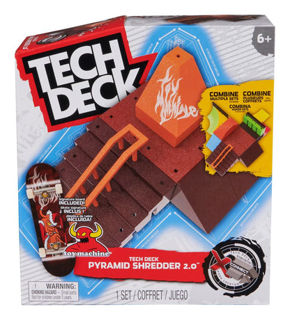 Tech Deck X-Connect Toy Machine Pyramid Shredder