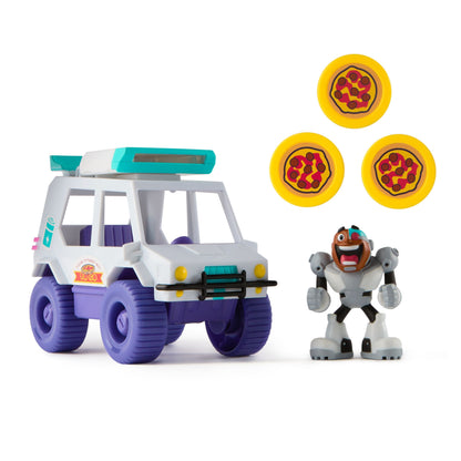 Teen Titans Go TGO VHC T-Car Pizza Launcher