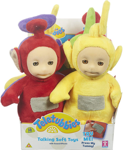 Teletubbies Talking Soft Toys - 4 Assorted