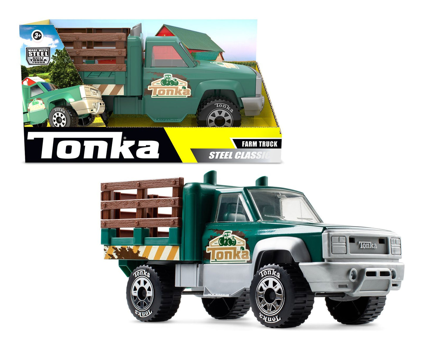 Tonka - Steel Classics Farm Truck