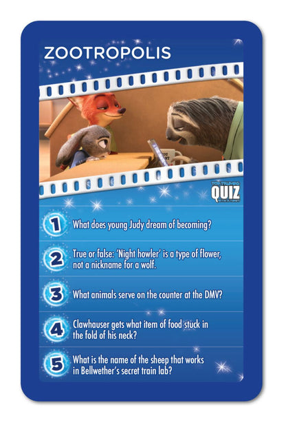 Top Trumps Quiz - Disney