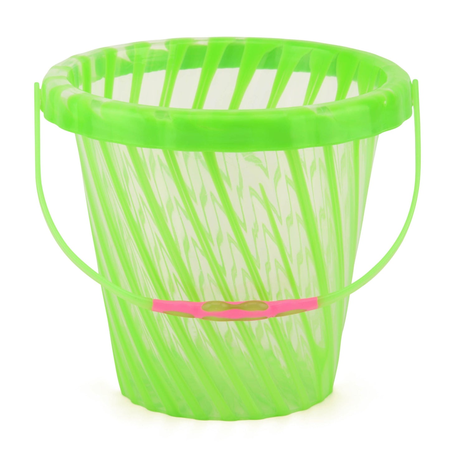 Transparent Twist Bucket Assorted