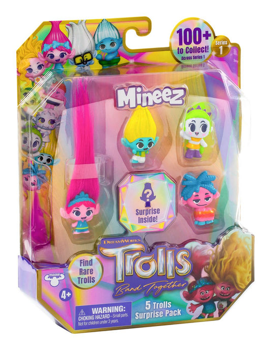 Trolls S1 Mineez 5 Figure Pack