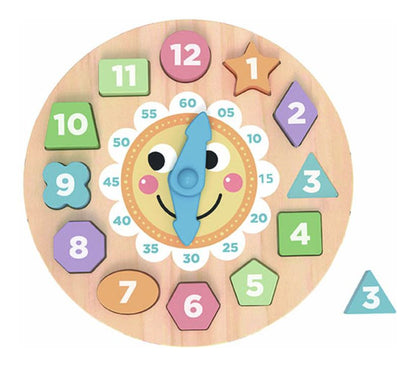 Wooden Clock Puzzle