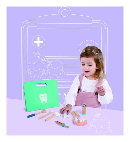 Wooden Dentist Set