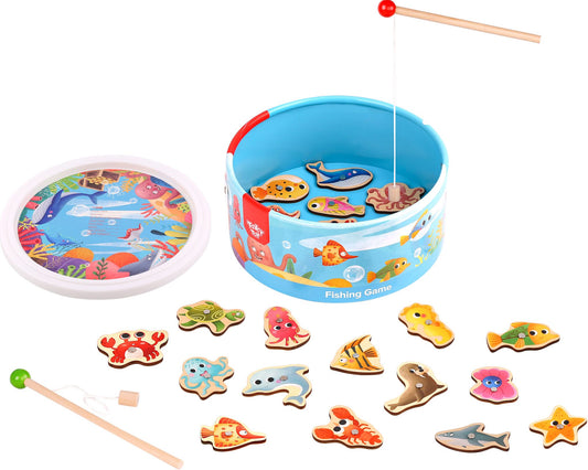 Wooden Fishing Game