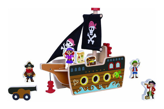 Wooden Pirate Ship