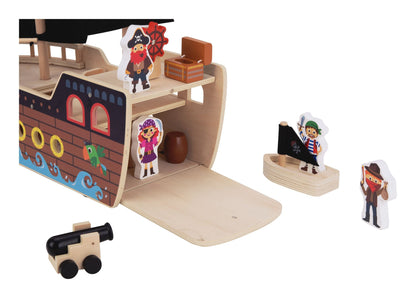 Wooden Pirate Ship