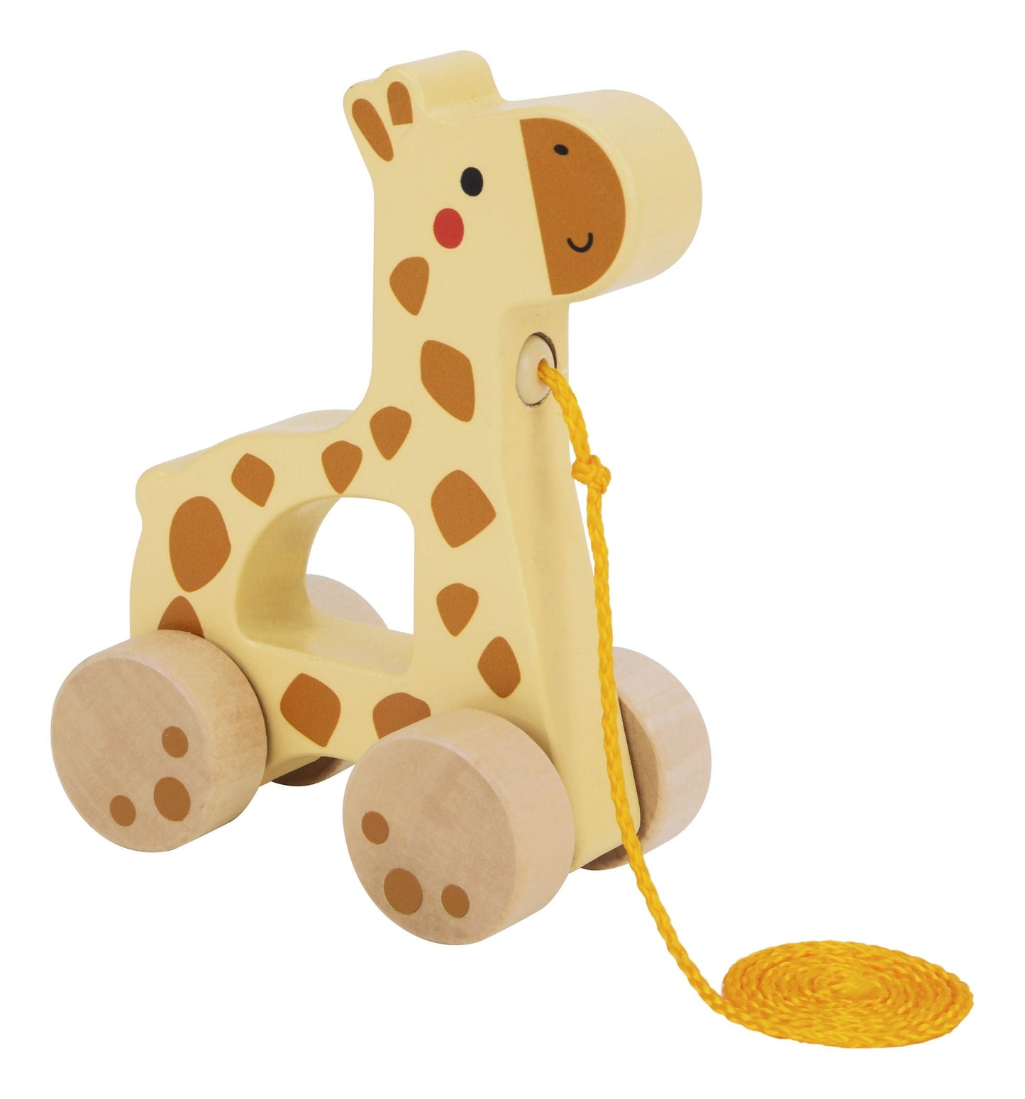 Wooden Pull Along Giraffe