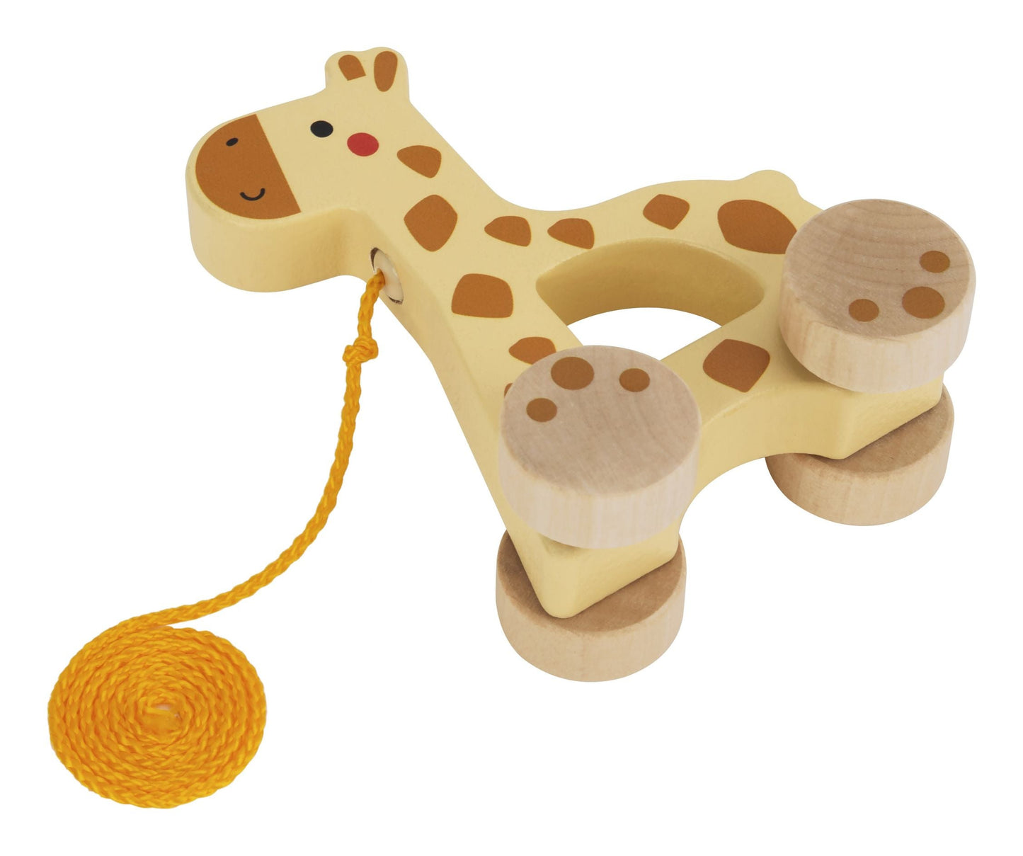 Wooden Pull Along Giraffe