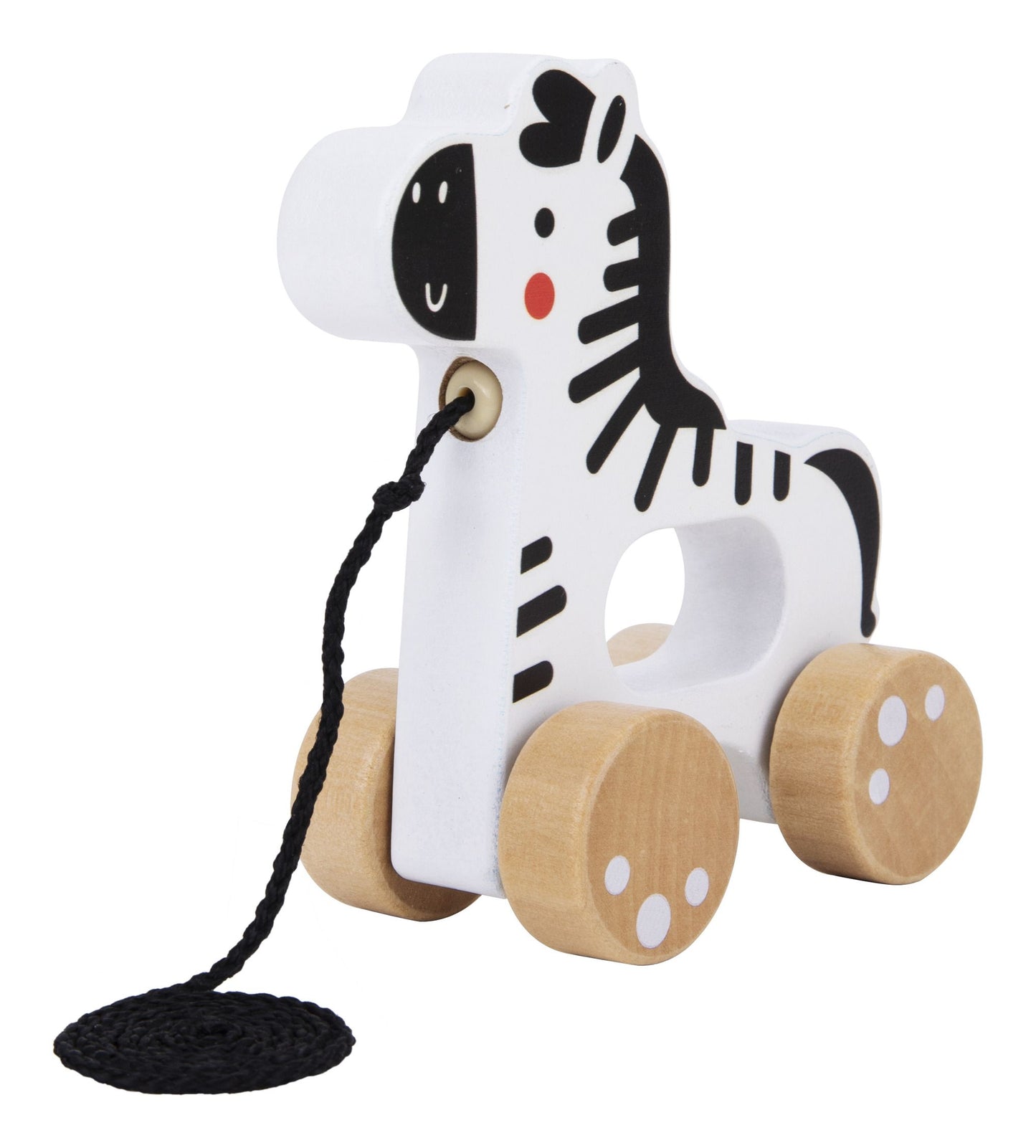 Wooden Pull Along Zebra