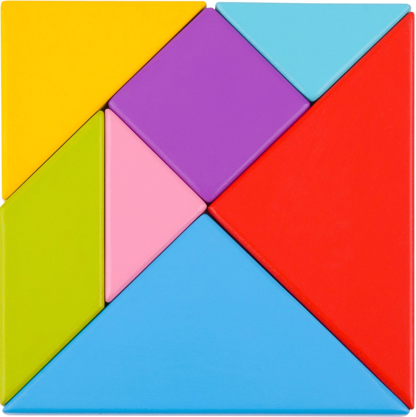 Wooden Tangram Play