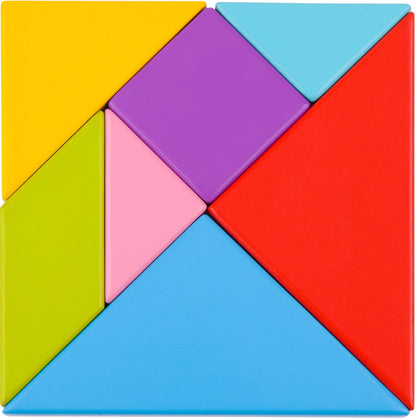 Wooden Tangram Play