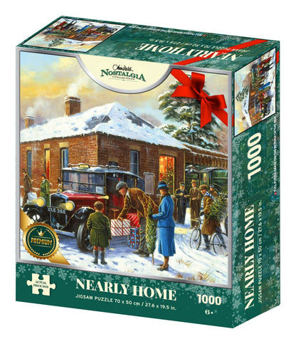 Xmas Nostalgia Nearly Home 1000pc