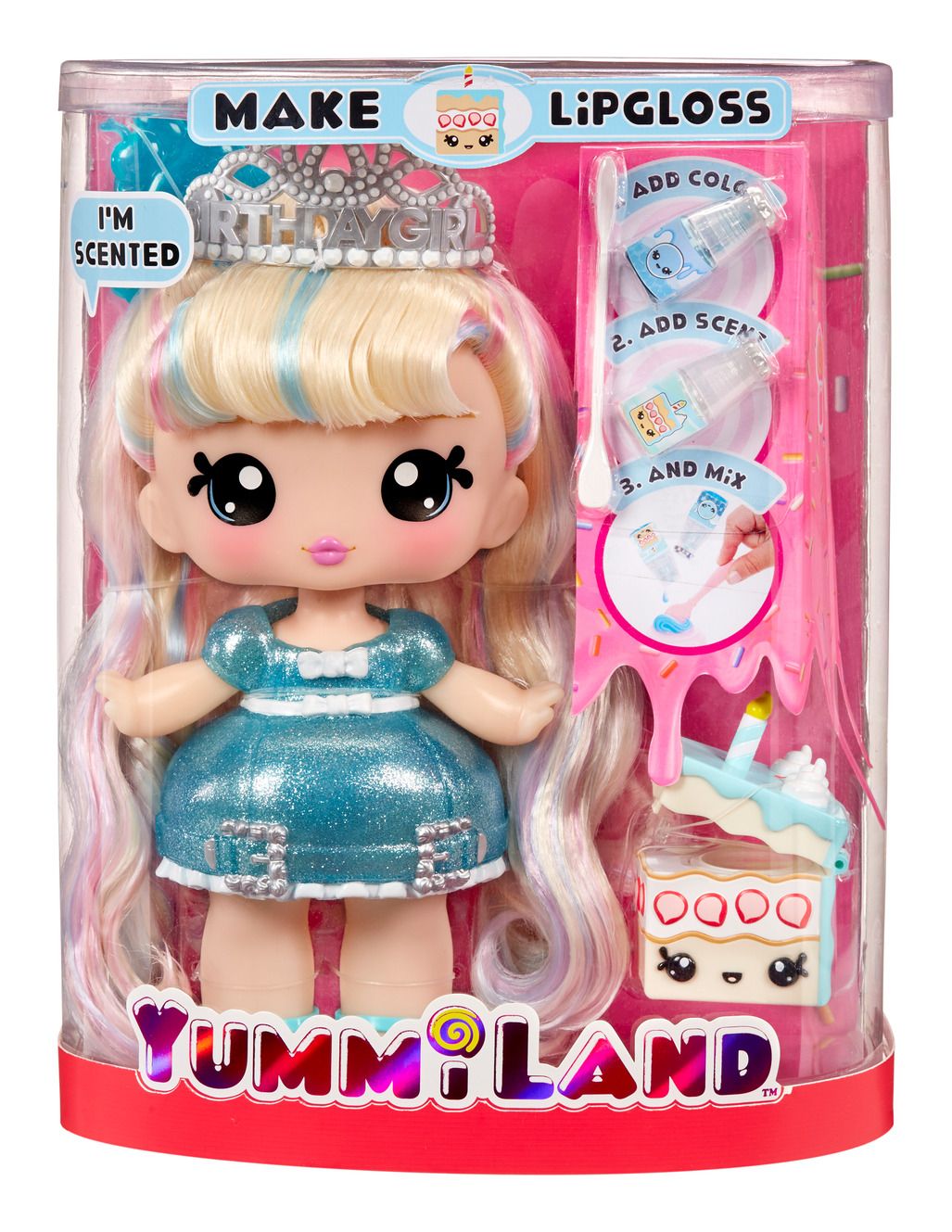 Yummiland Large Doll + Lipgloss Pet - Callie